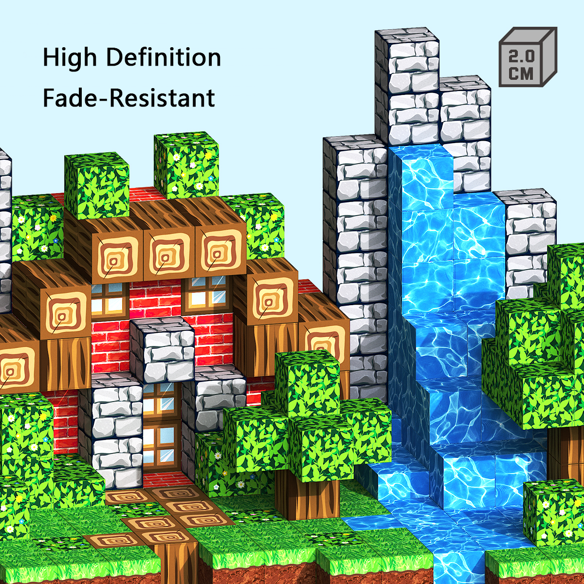 Minecraft Magnetic Building Blocks