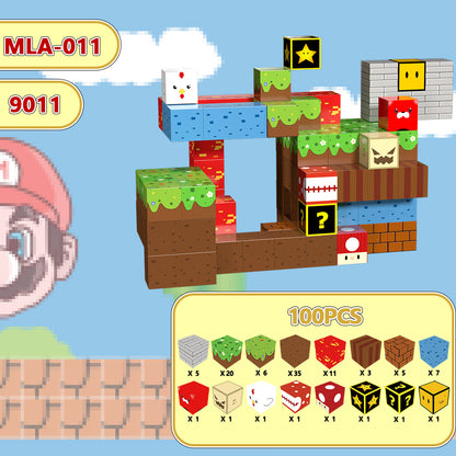 Magnetic Building Blocks – Super Mario