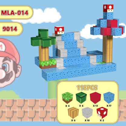 Magnetic Building Blocks – Super Mario