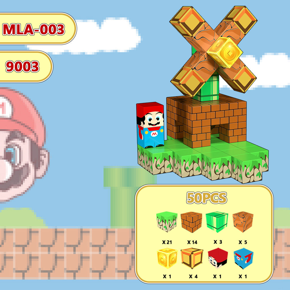 Magnetic Building Blocks – Super Mario