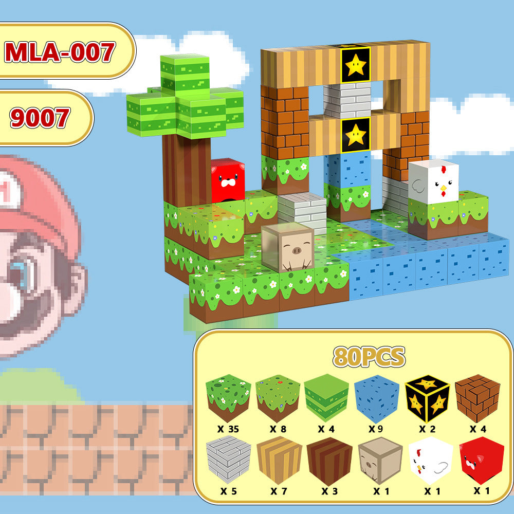 Magnetic Building Blocks – Super Mario