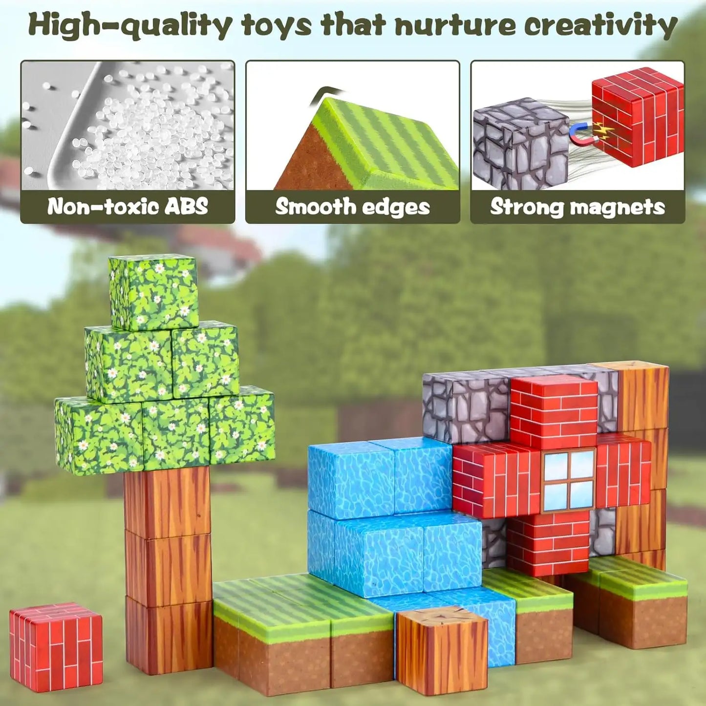 Creative Magnetic Building Block Set