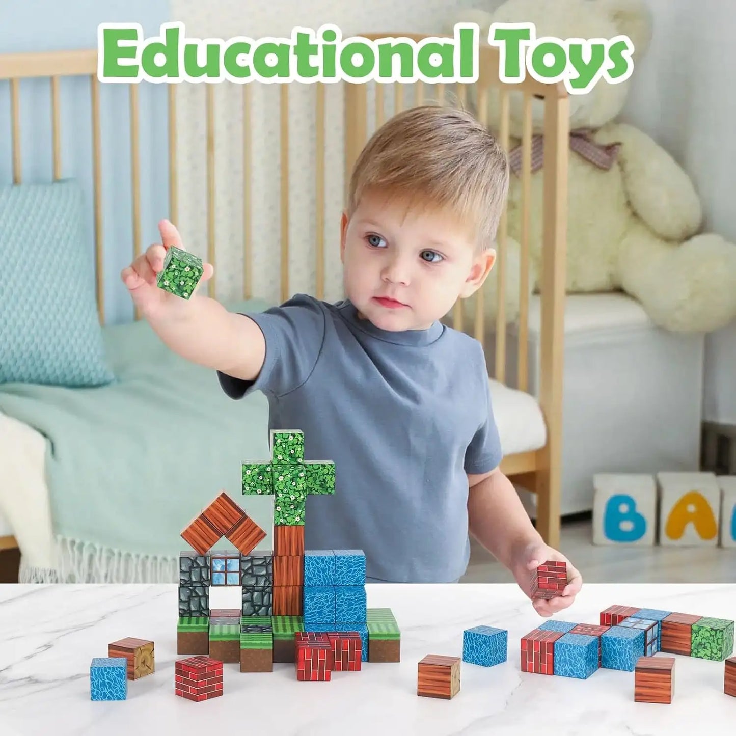 Magnetic Building Blocks Toys