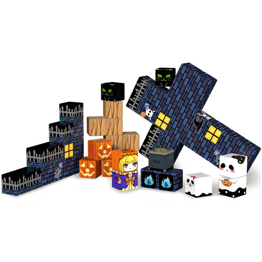 Magnetic Blocks Set-Halloween Theme