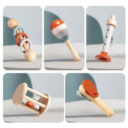 Montessori Wooden Musical Instrument Set